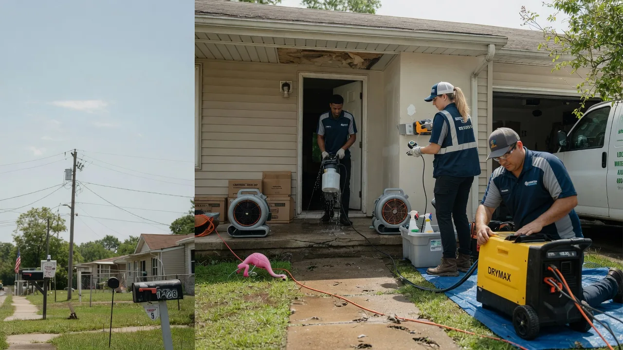 Storm Damage Water Removal in Sharpsville, IN near me